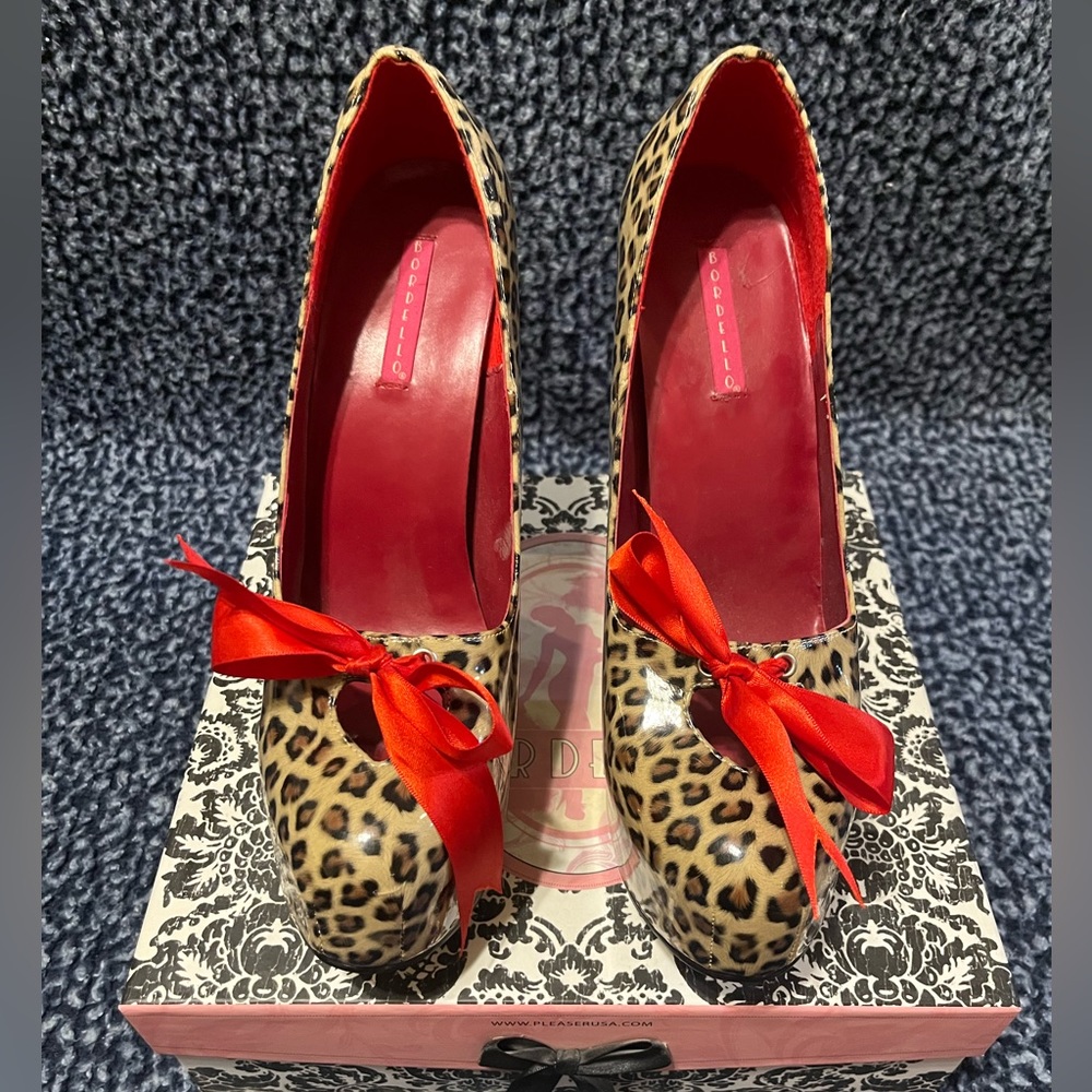 Women’s Cheetah Bordello High Heels